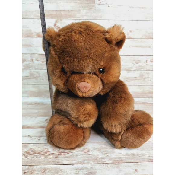 Westcliff Collection Brown Bear Plush 12” Stuffed Animal Teddy Cuddly Toy - Picture 10 of 10